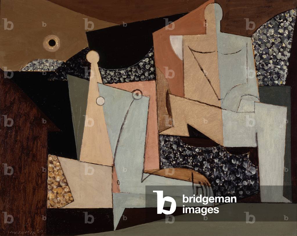 figuren auf Ein strand, 1930 (öl auf leinwand)