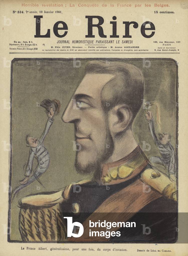 Prince Albert de Belgique par Leal de Camara