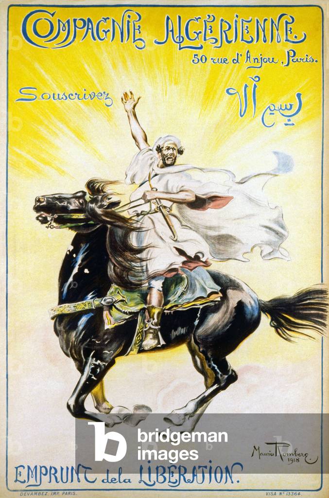 "Compagnie Algerienne - Subscribe - Liberty Loan", 1918 von Maurice Romberg