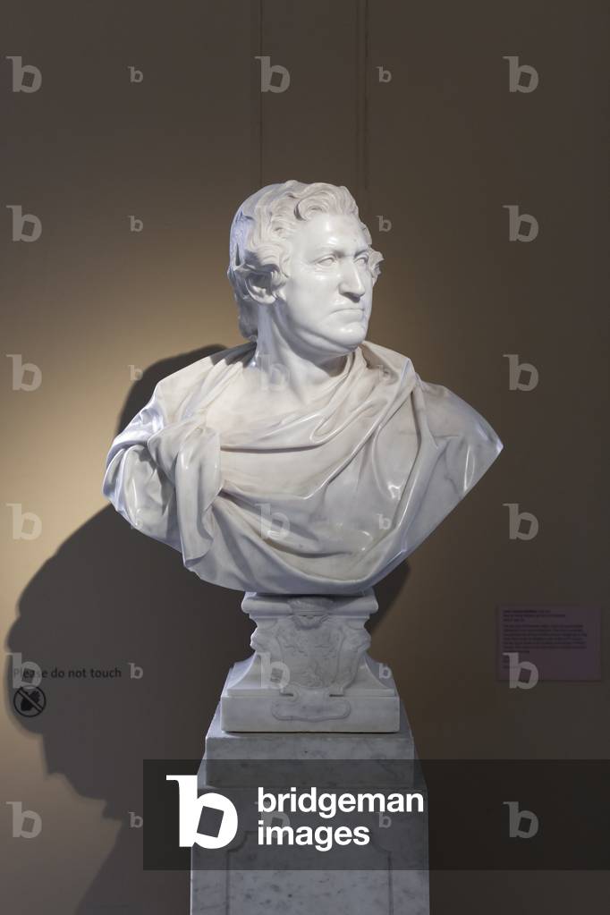 Image of Sculpture depicting Bust of Henry Herbert 1747 by Louis Francois Roubilliac