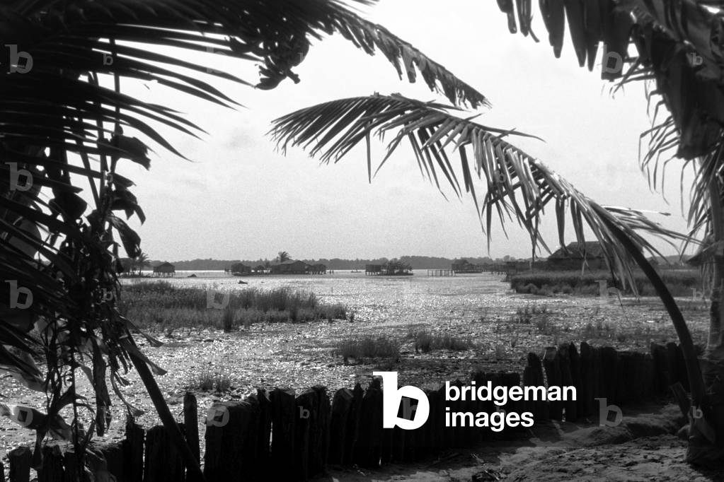 Laguna de Sinamaica sul lago di Maracaibo, Venezuela, 1969