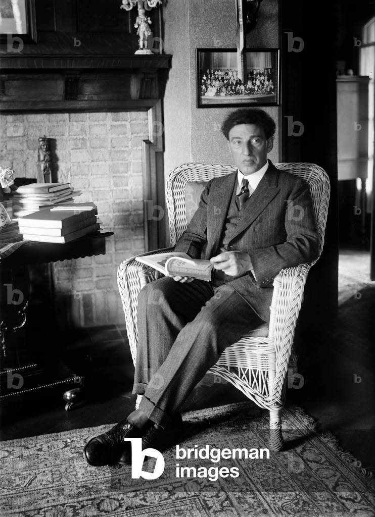 Bild von Fotografie "Josef Lhevinne (1874-1944) russischer Pianist um 1915" 1915, b/w