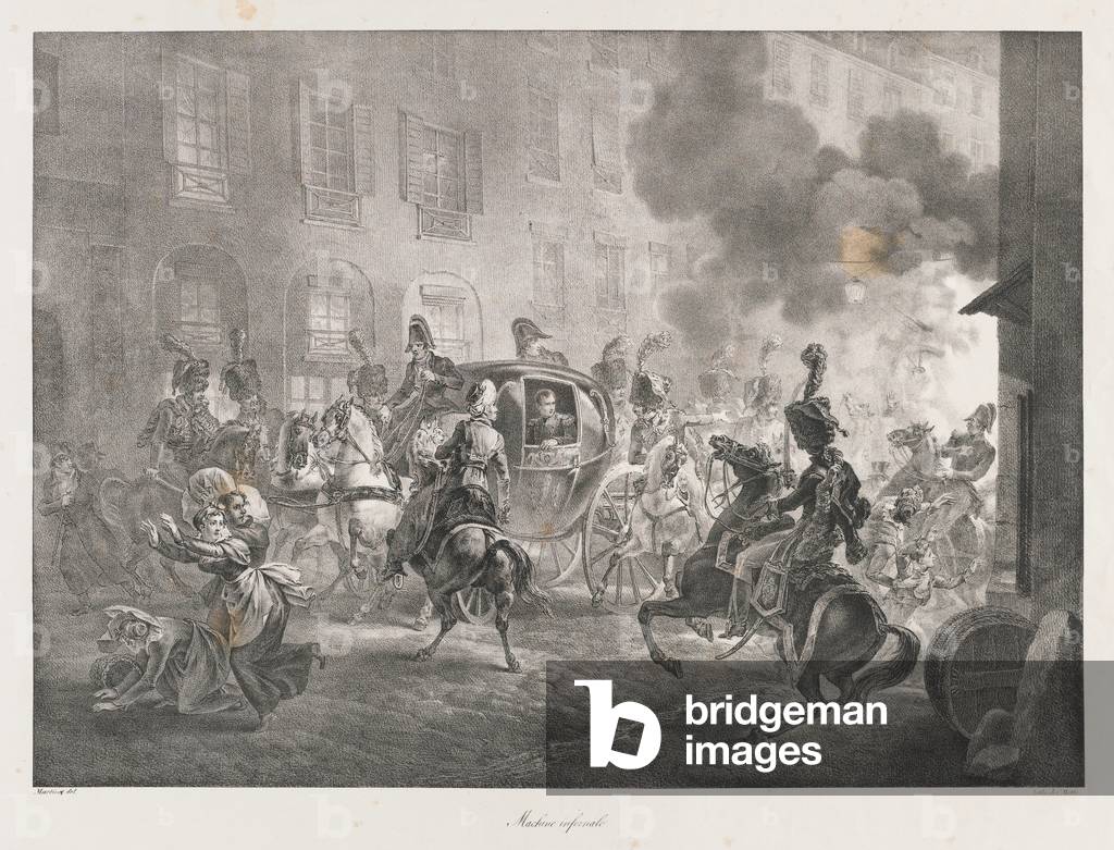 Immagine di Stampa "Macchina Infernale" di Charles Etienne Pierre Motte