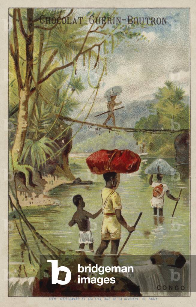 Congo (chromolitho) by French Artist