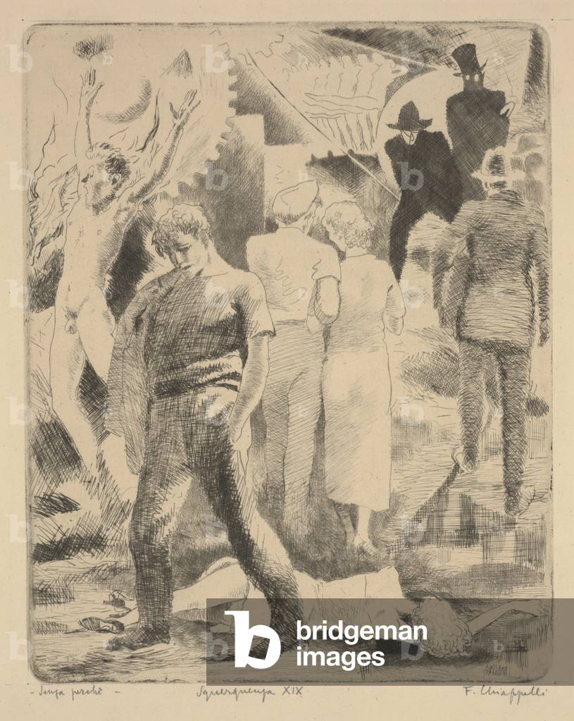 Ohne Vernunft, um 1920 (Radierung)