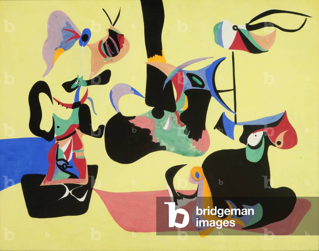 "Giardino a Sochi" 1940 di Arshile Gorky