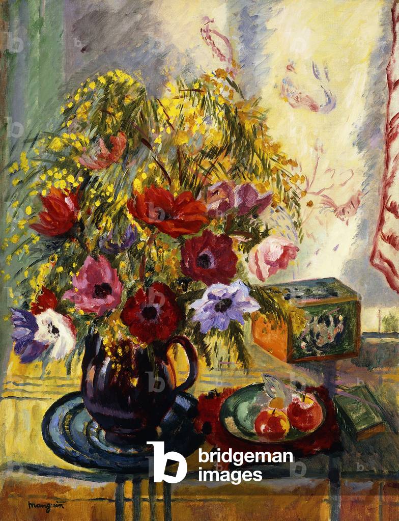 Blumen und Frucht; Fleurs et Fruits, 1937 (öl auf leinwand)