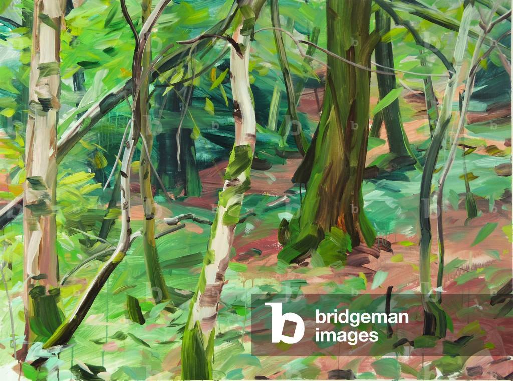 Forêt 6, 2015 (acrilico su tela)