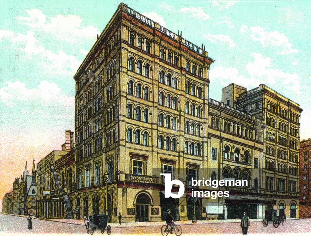 New York Metropolitan Opera House in 1883 (print)