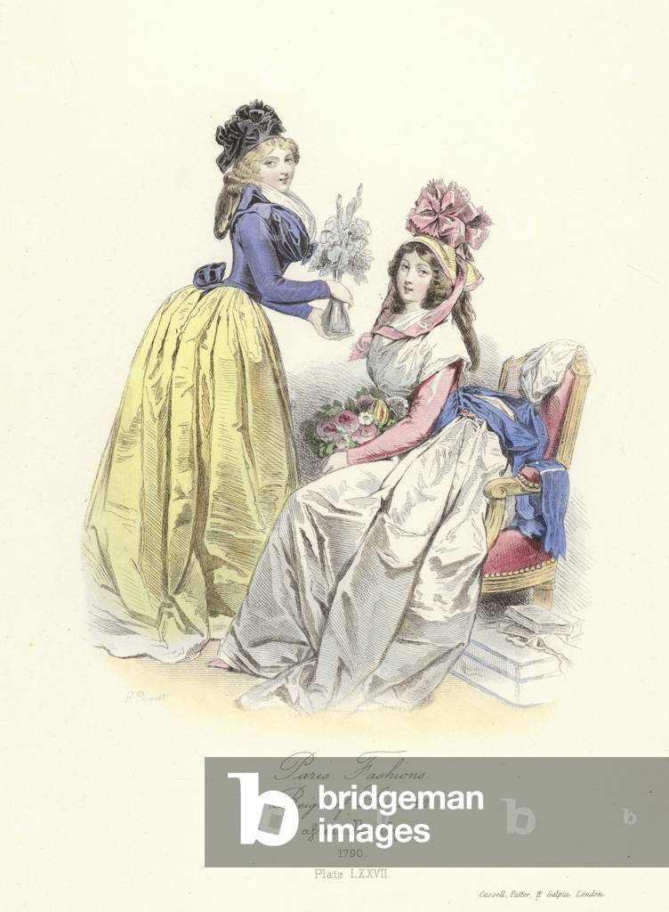 Immagine di Incisione "Parigi moda" 1801 di French School