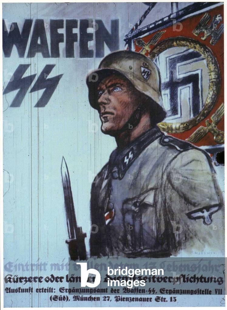 Bild von Druck "Deutsches Rekrutierungsplakat" 1940