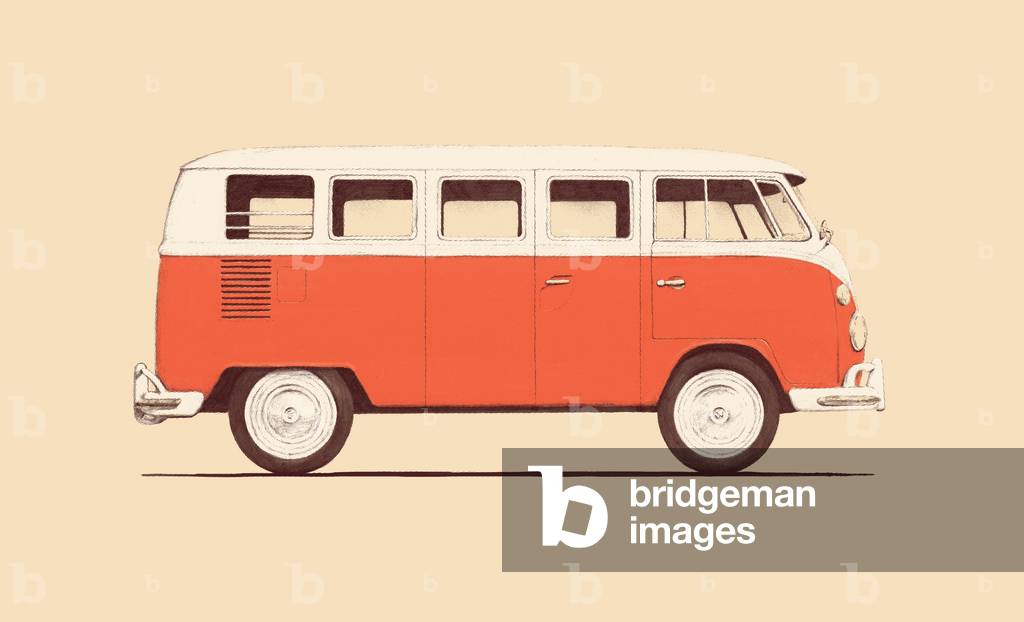 Red Van, 2023 (digital)