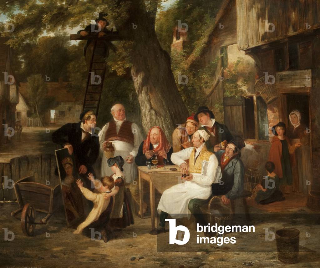 Immagine di Dipinto "Il Nuovo Segno (olio su tela)" di Thomas Webster