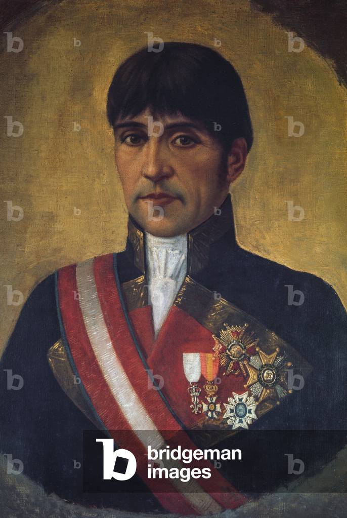 Portrait of Baltasar Hidalgo de Cisneros (1756-1829), 1810, Spanish viceroy of the Rio de la Plata, Argentina,