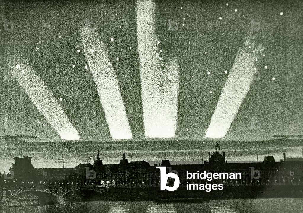 "Die Aurora Borealis" 1801, b/w