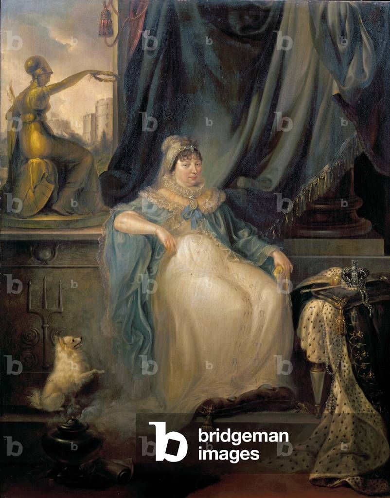 Regina Carlotta, 1807 (olio su rame)