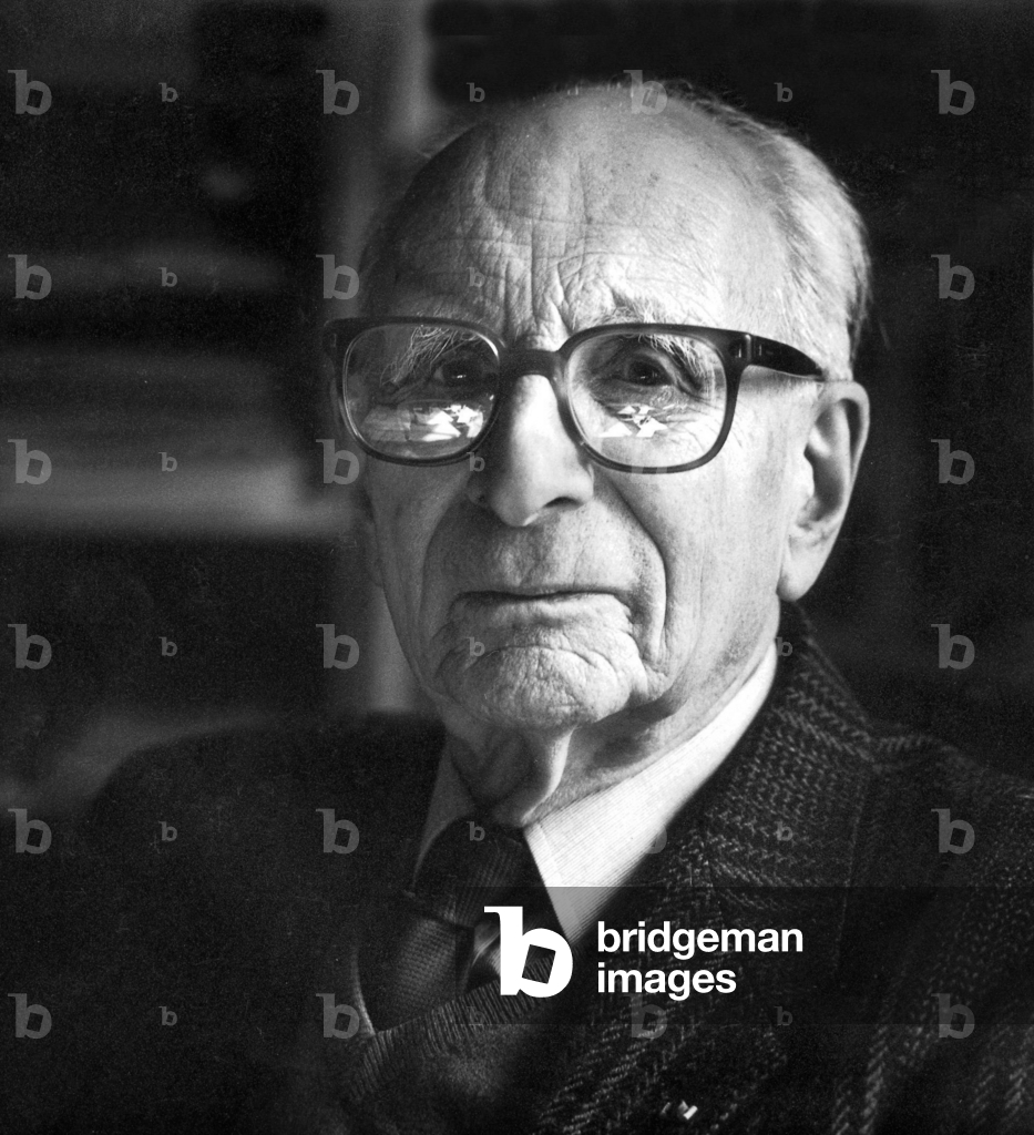 Bild von Fotografie "Claude Levi-Strauss" 1991 von Ingrid von Kruse