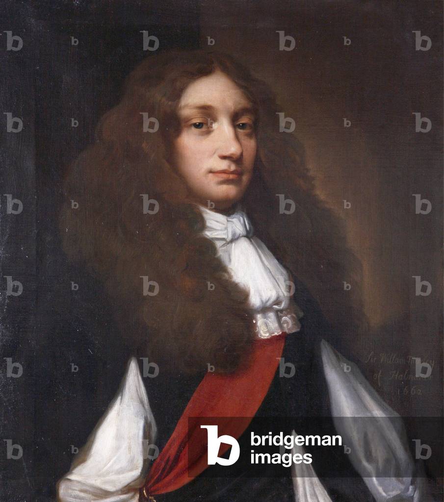 Immagine di Dipinto "Signore william morley di halnaker (1637/8 -1701)" 1662 di Samuel van Hoogstraten
