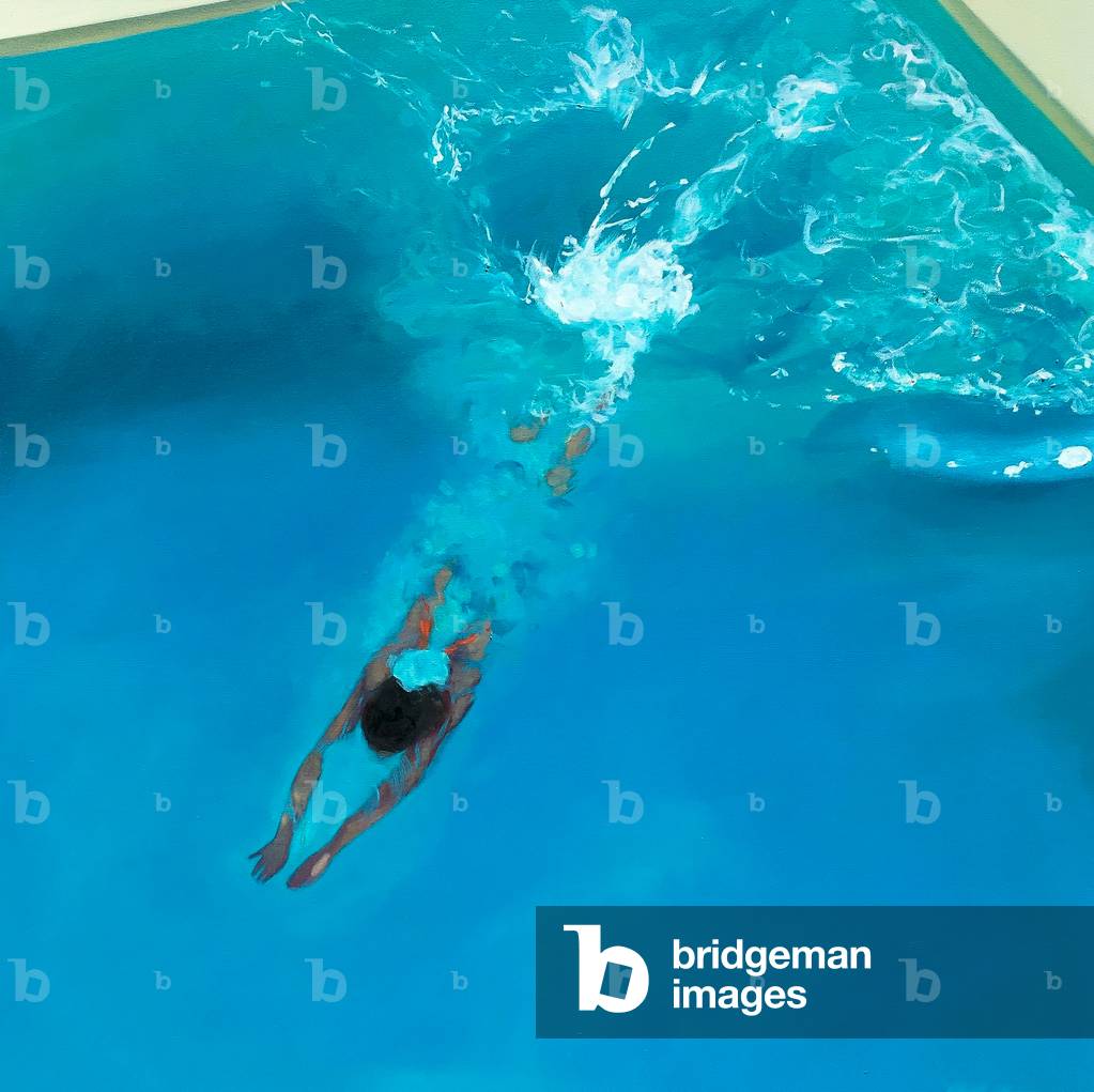 Immagine di Dipinto "Taking the Plunge" 2017 di T. S. Harris