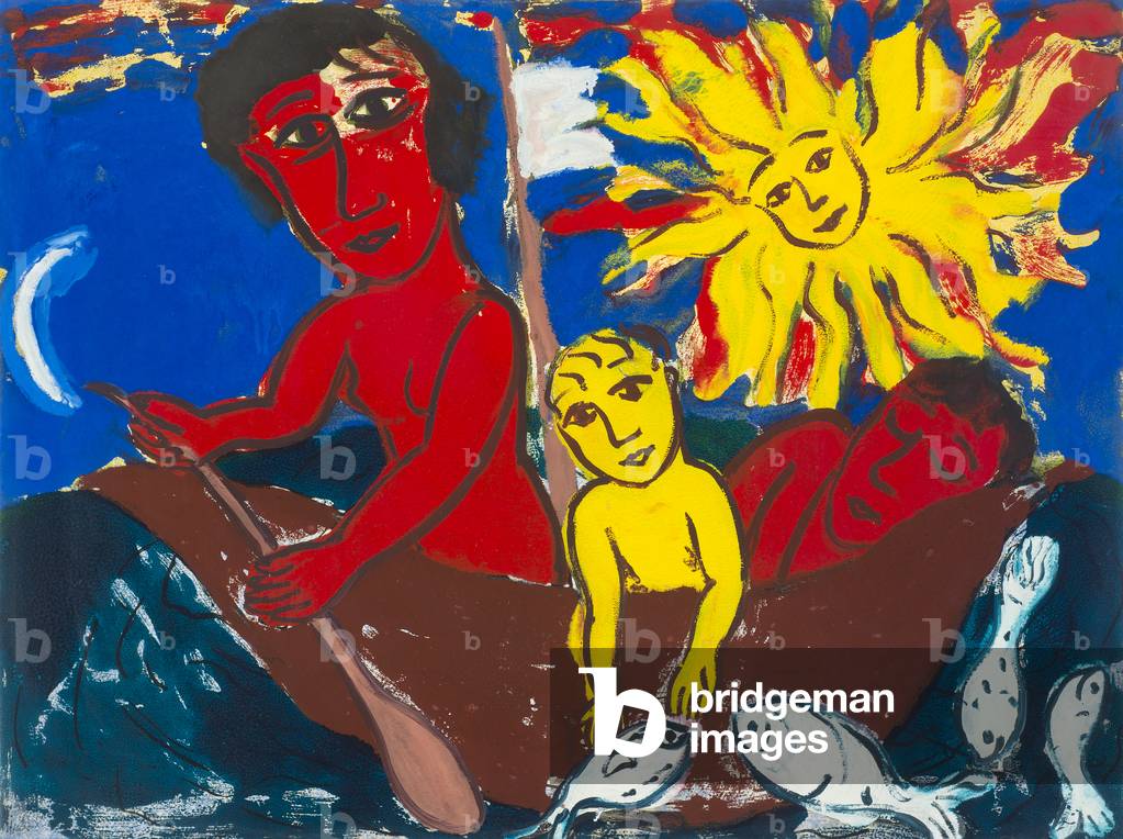 The Journey, 1988 (monoprint)