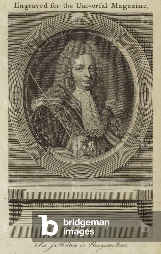 "Edward Harley" von English School, b/w