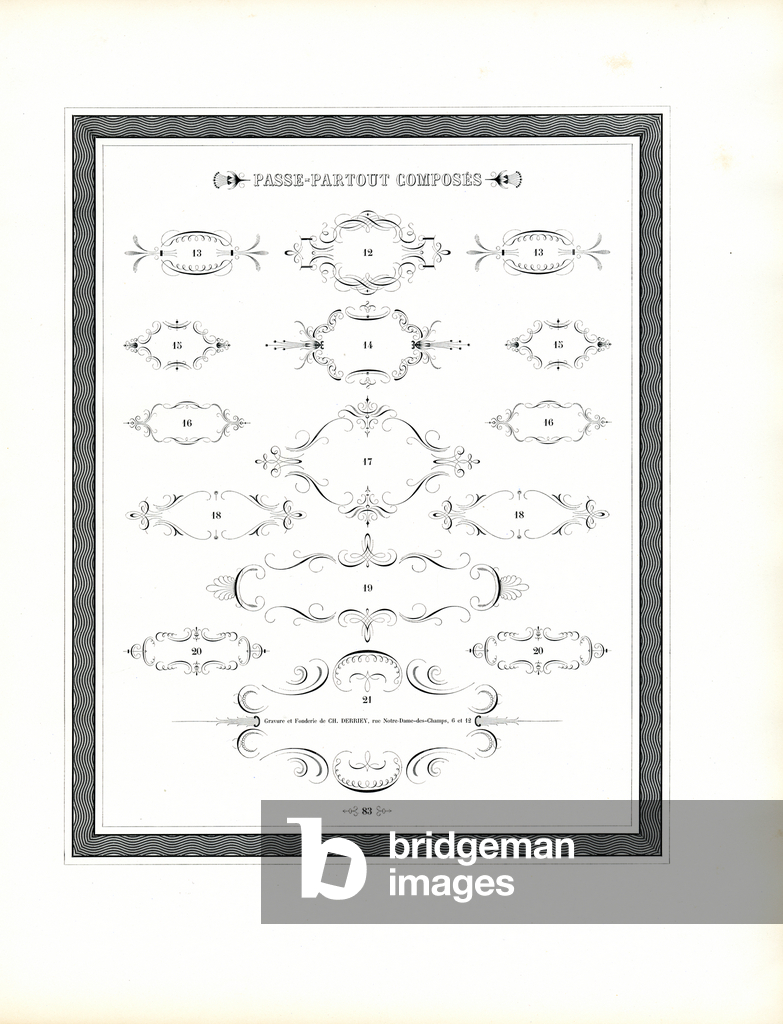 Elementi aggiuntivi del cartiglio (stampa)
