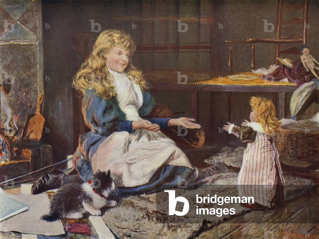 Pronto per la primavera (lito a colori)