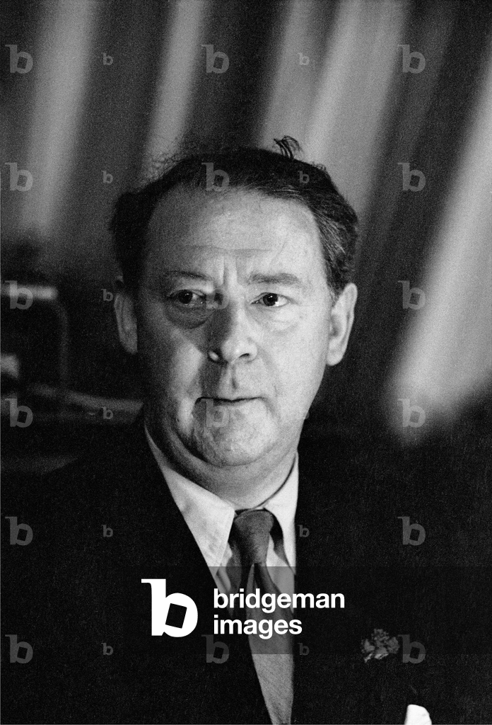 Hugh Gaitskell, Vorsitzender der britischen Labour Party ...
