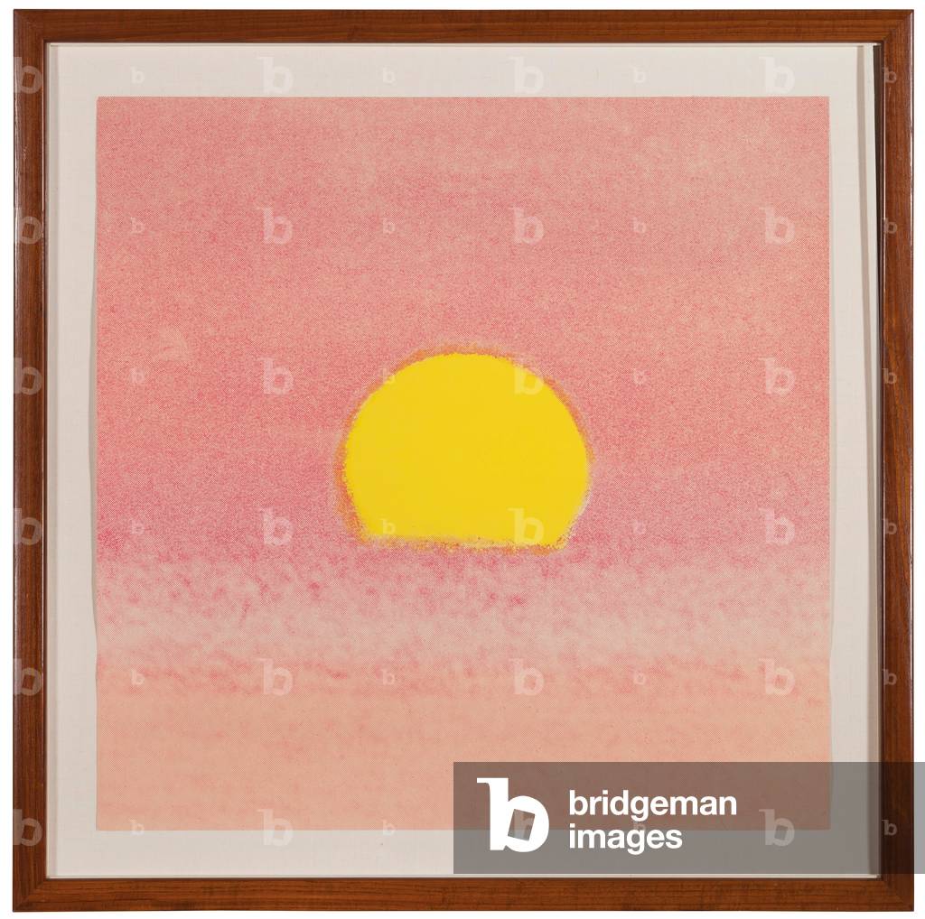 Tramonto, 1972 (serigrafia)