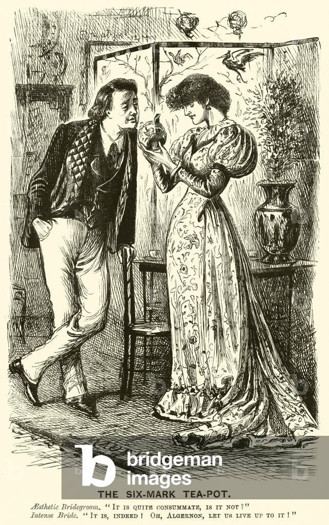 Der Sechs-Mark-Teekanne (Gravur)