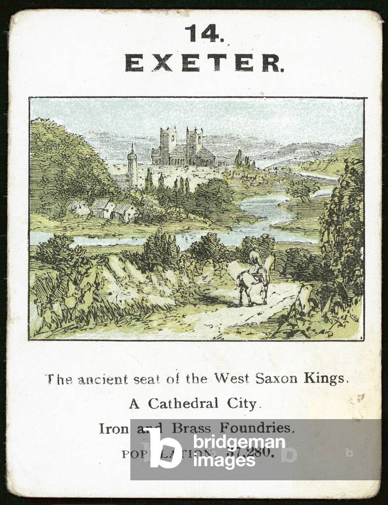 Exeter (coloris litho) par English School