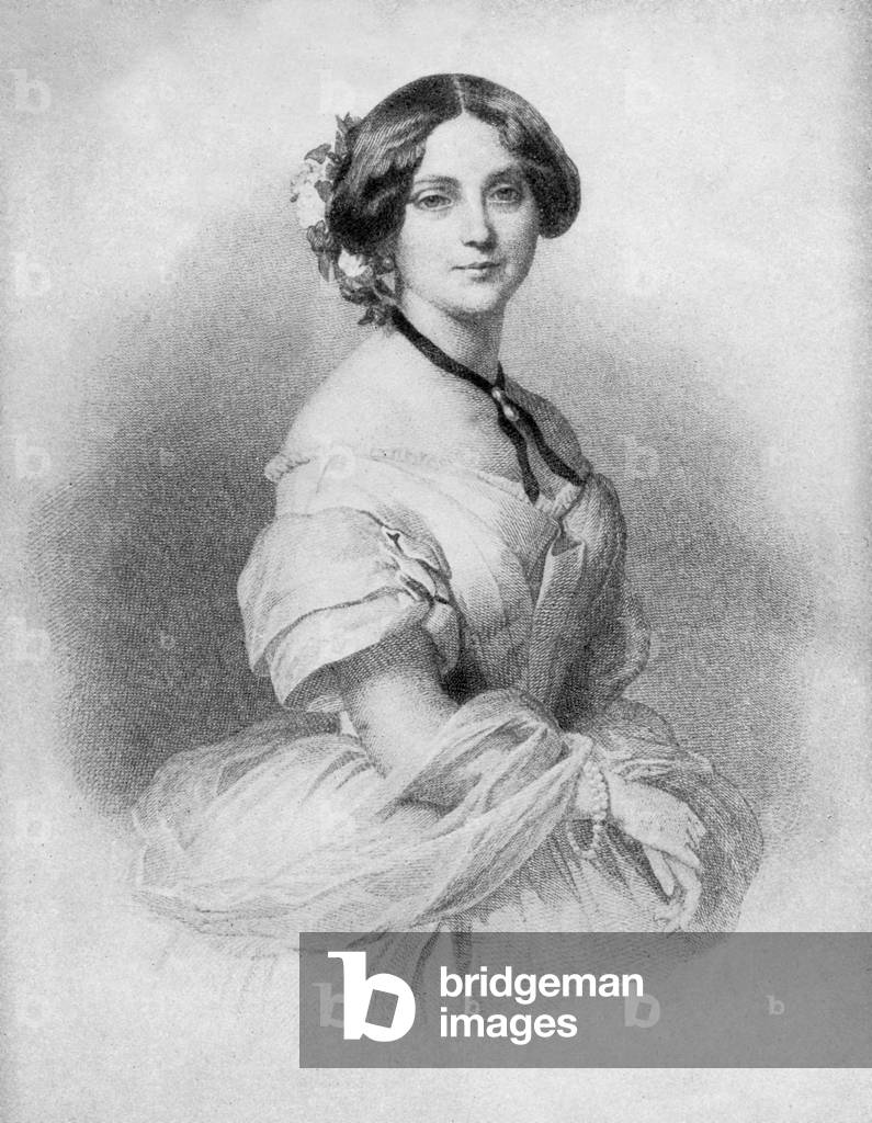Henriette Gertrude Sontag, b/w