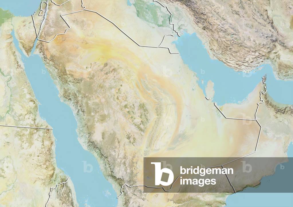 Rub Al Khali Map Rub Al Khali Map