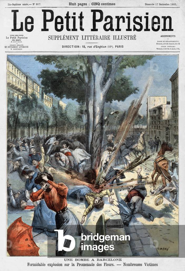 Eine Bombe in Barcelona