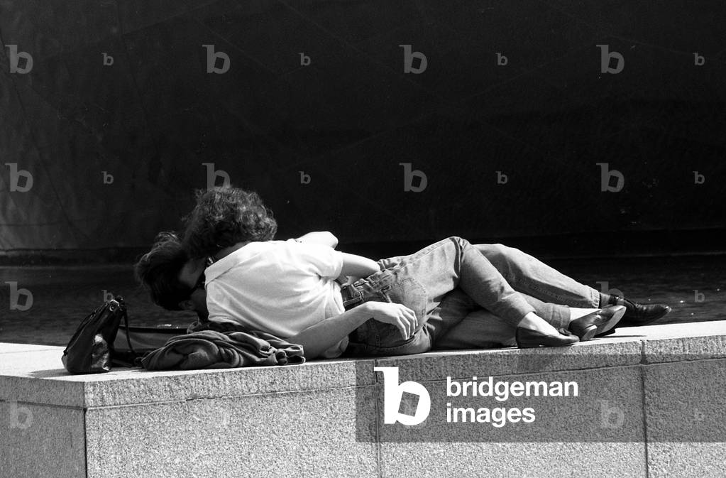 Image de Photographie représentant Amoureux par Louis Monier, b/w