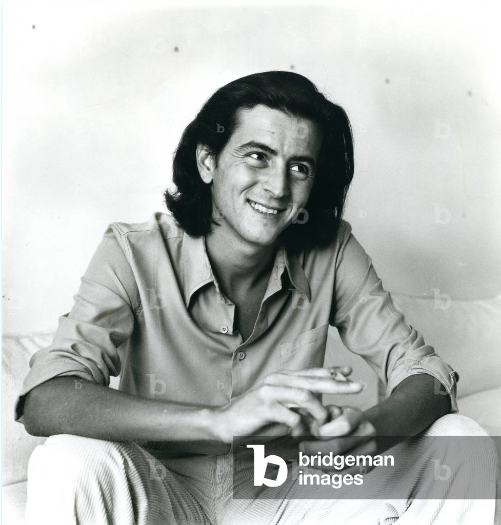 Bernard-Henri Levy, 1977 (s/w-Foto)