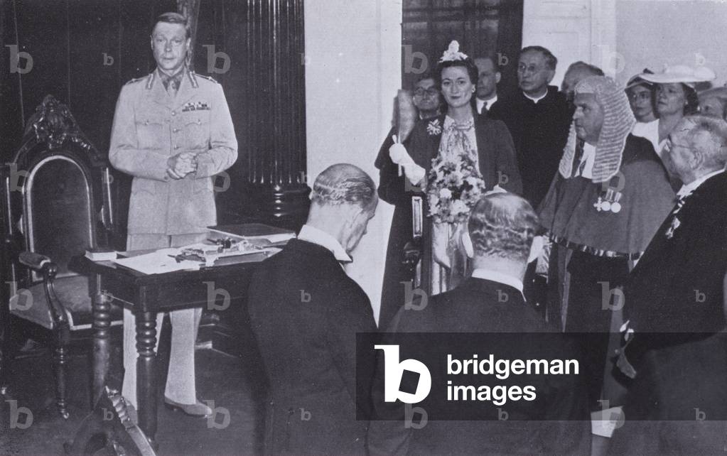 Immagine di Fotografia "Il Duca di Windsor prendendo il giuramento di carica come governatore delle Bahamas" 1