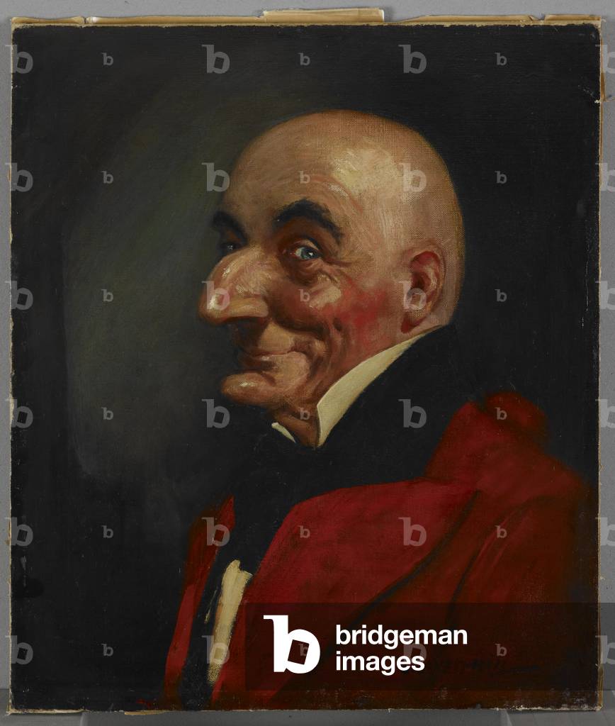 "Porträt von Mr Punch."