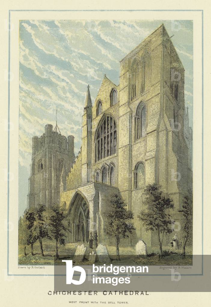 "Kathedrale von Chichester" von English School