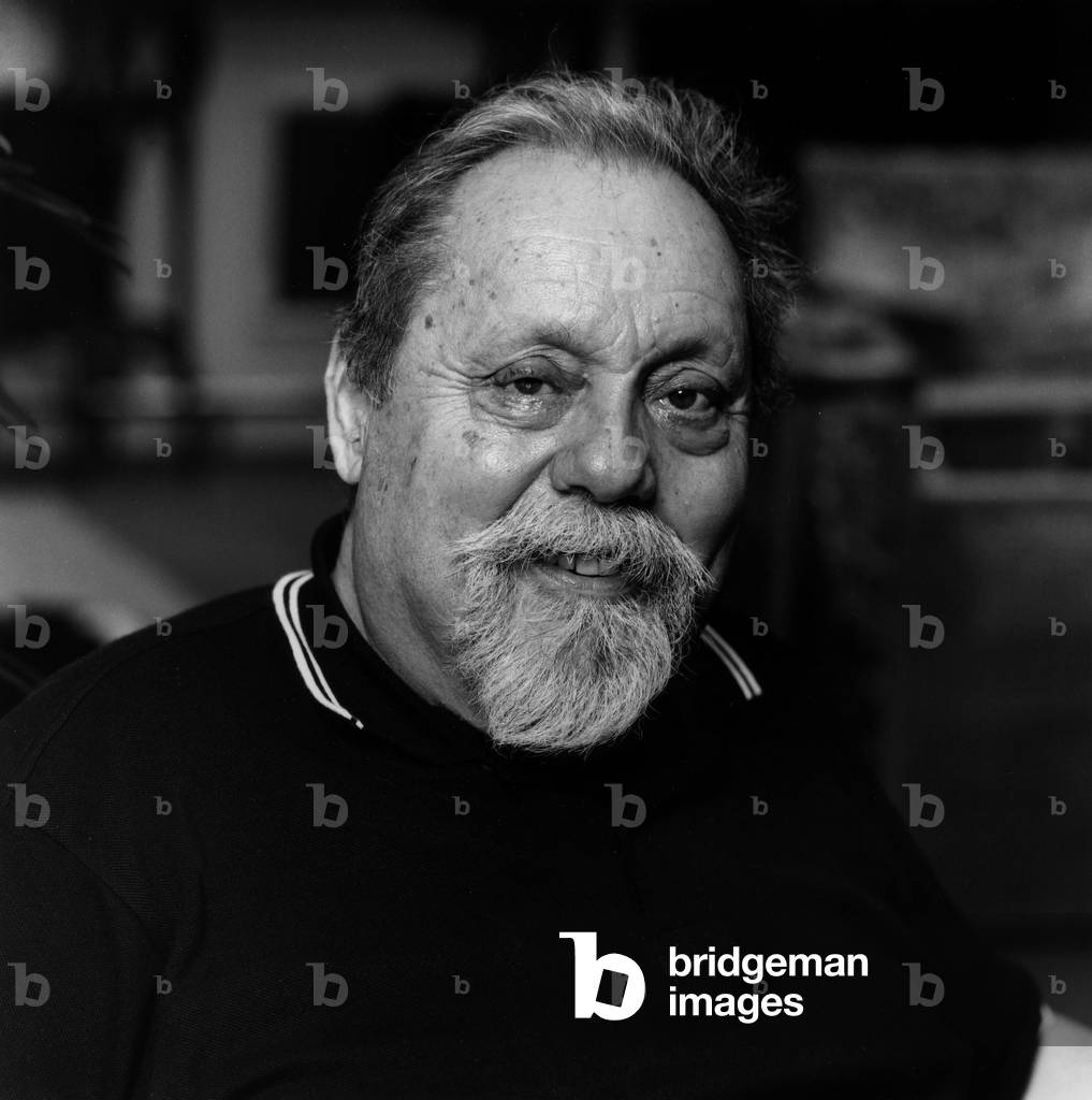Image de Photographie représentant Alain Bombard par Louis Monier, b/w