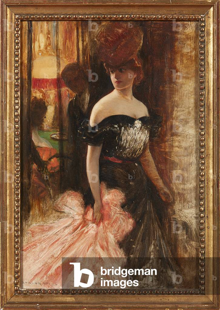 Immagine di Dipinto "No More Play (olio a bordo)" di Julius Leblanc Stewart