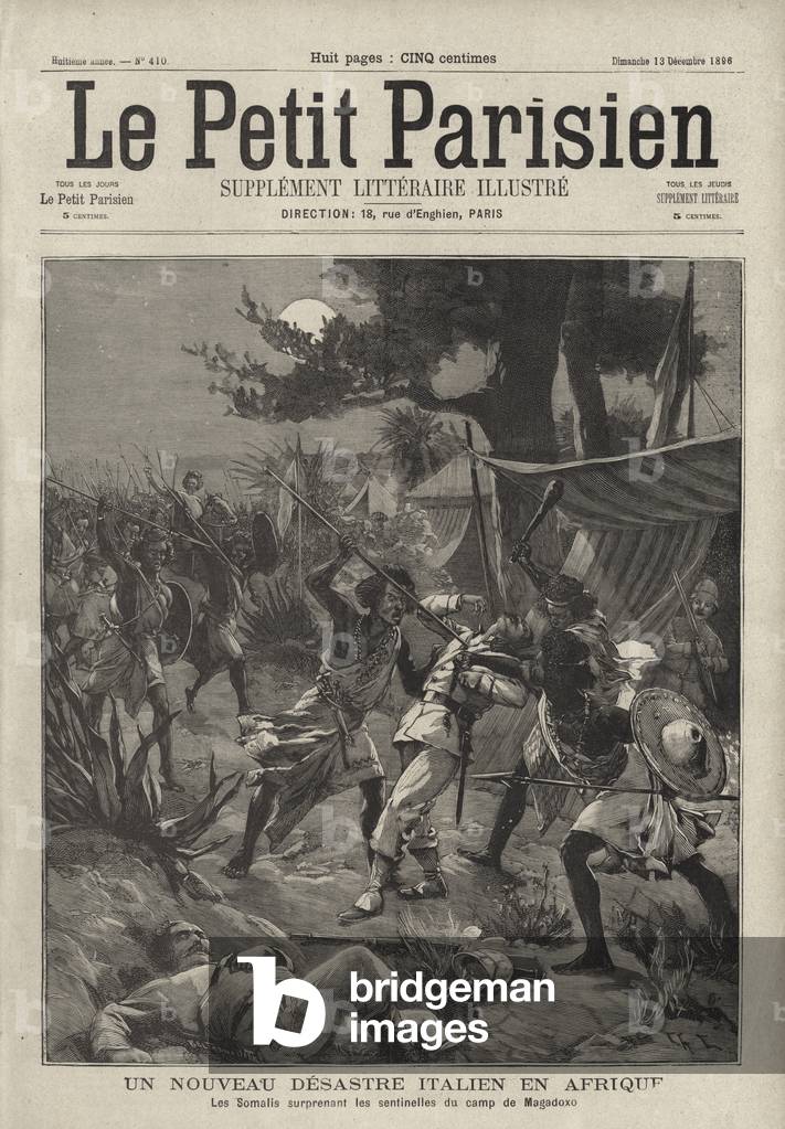 Massacre de l'expédition du consul italien Antonio Cecchi en Somalie 1801 par French School