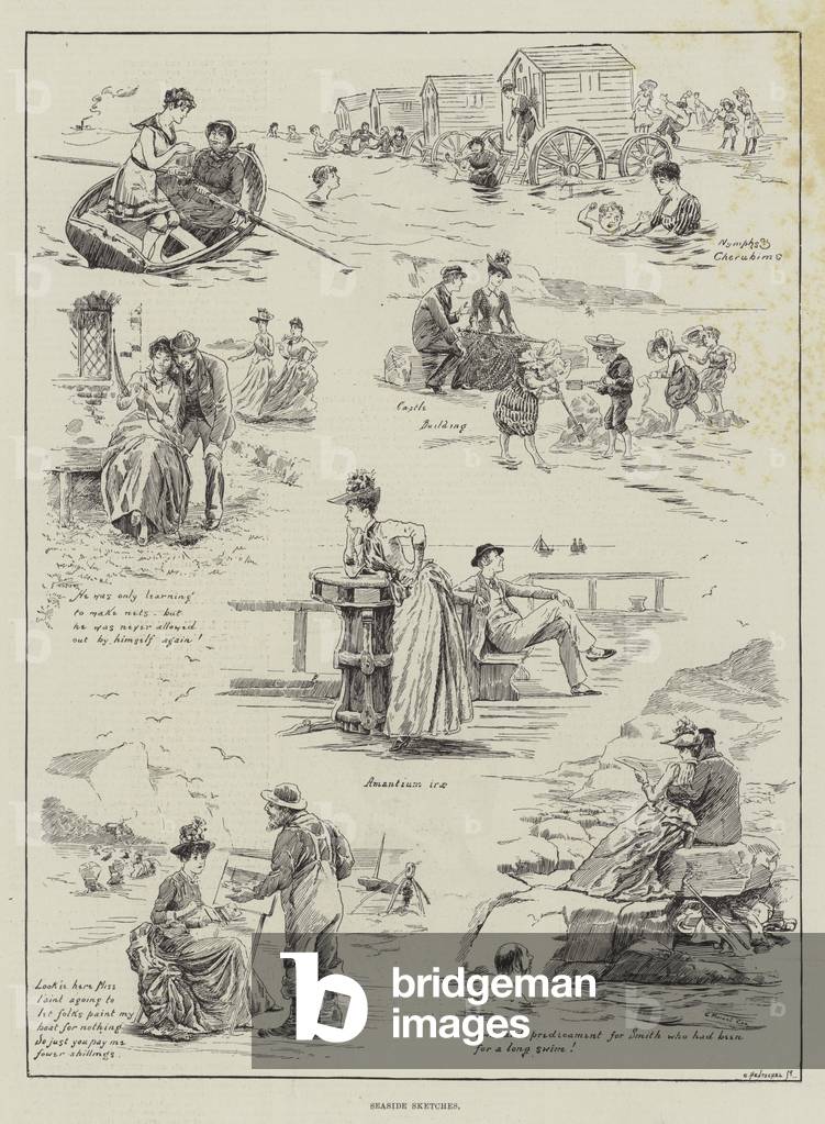 Schizzi sul mare (incisione)