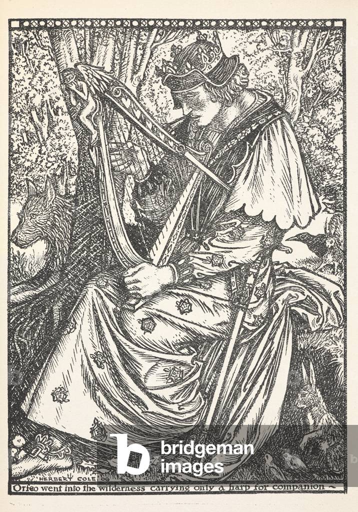 "Orfeo ging in die Wildnis mit nur einer Harfe für Begleiter. Der Imp-Baum."