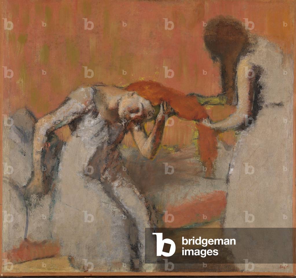 Image of Painting depicting Morning Toilet 1890 by Edgar Degas