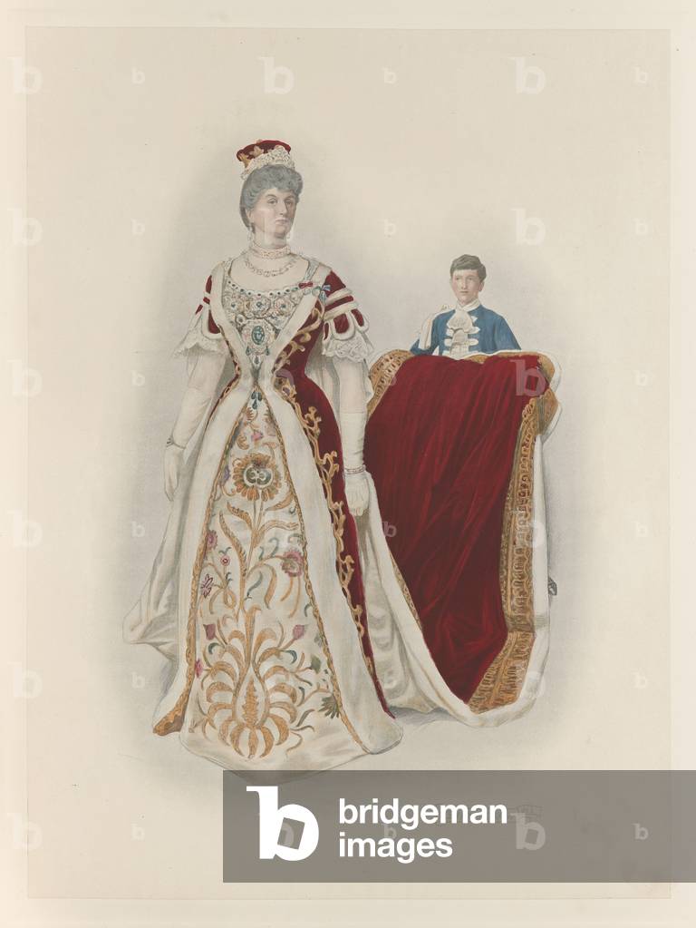 Immagine di Stampa "Incoronazione di re Edoardo VII" 1904 di John Byam Liston Shaw