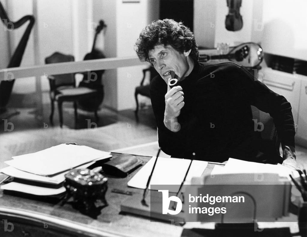 Bild von Fotografie "Eric Bauer - Porträt" von André Le Coz, b/w