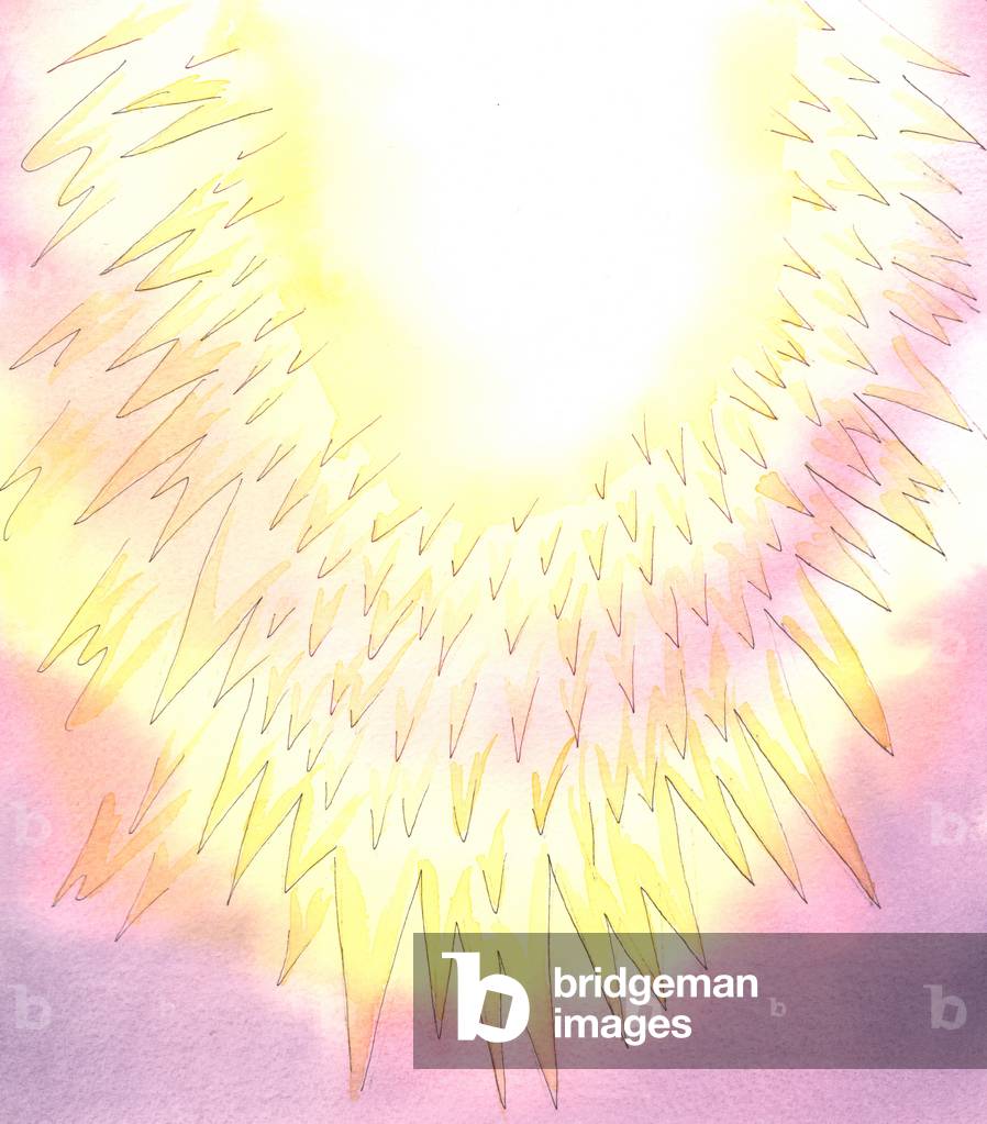 La Divinità è così santa, ineffabile e gloriosa, 2004 (w/c su carta)