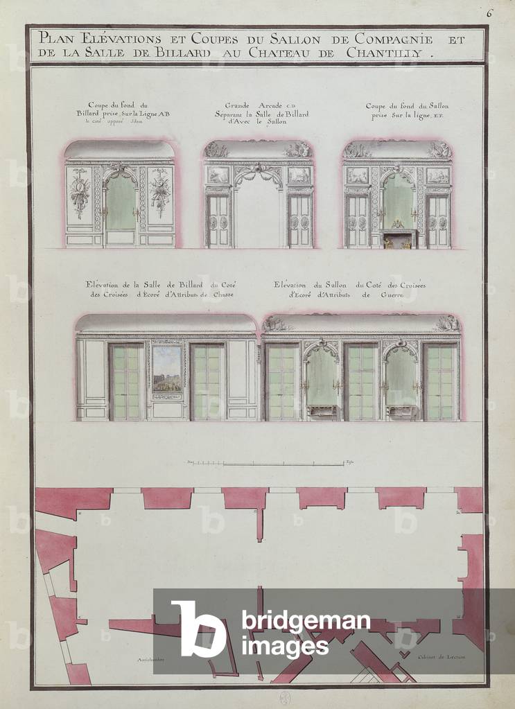 "Salon de Compagnie" 1784 di Chambe
