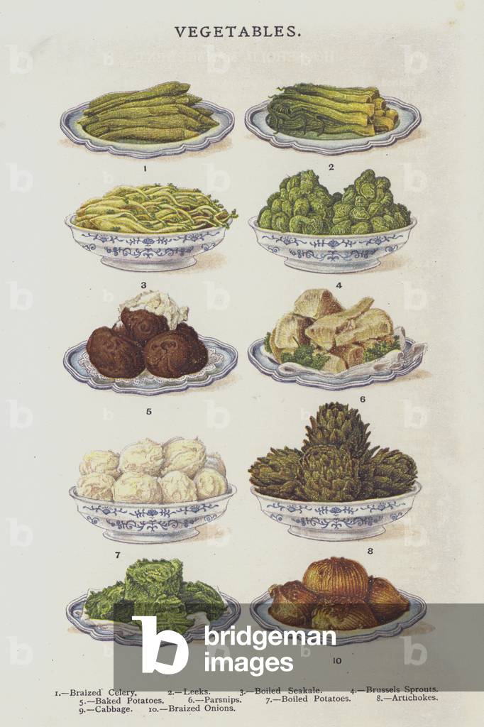 Légumes (chromolitho)